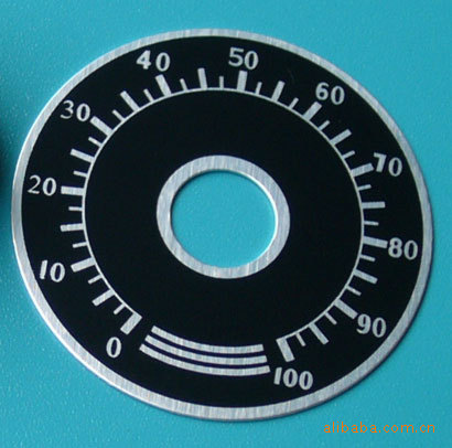 厂家供应0-100刻度片