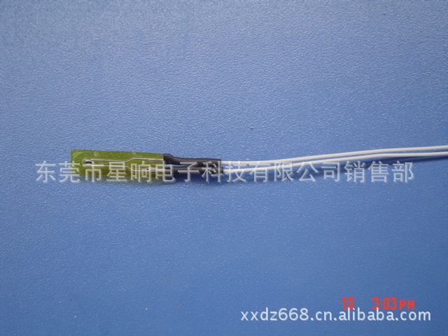 热敏电阻/引脚焊接电线薄膜封装NTC热敏电阻10KΩ±1％-3435