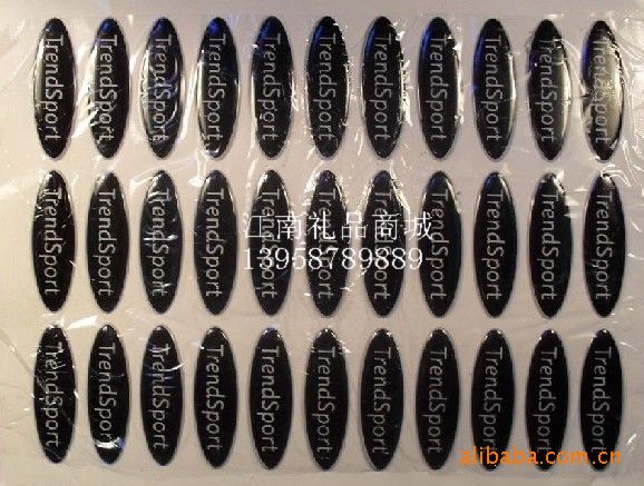 定做 水晶滴塑/水晶滴胶/标签/标贴/PVC水晶滴塑