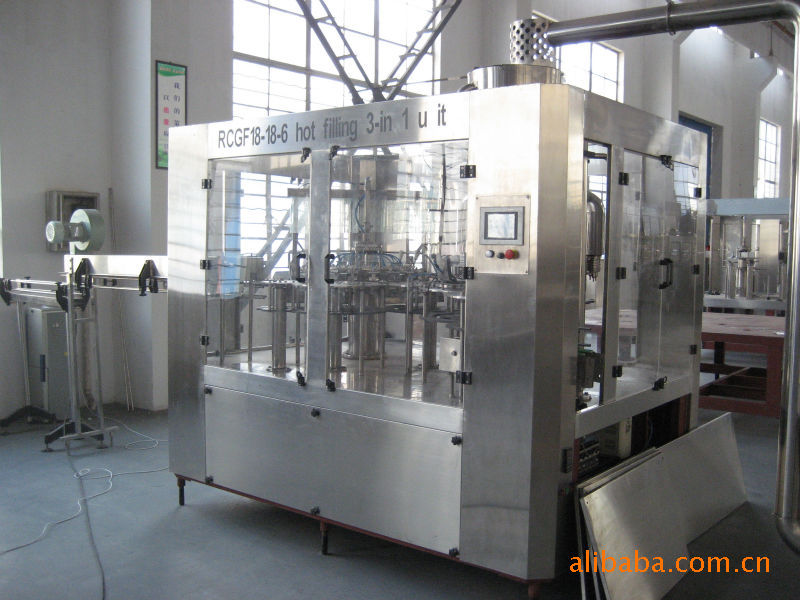 厂家供应茶碳酸饮料液氮灌装机生产线多功能灌装旋盖一体机全自动