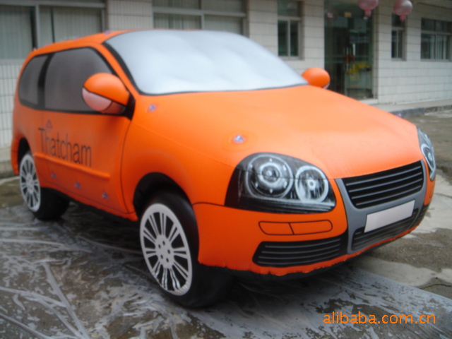 厂家供应充气摩托车,汽车广告模型(图)