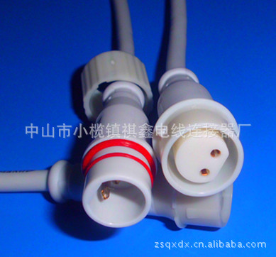 厂家直销热卖纯铜环保耐寒线二芯全能插防水插头