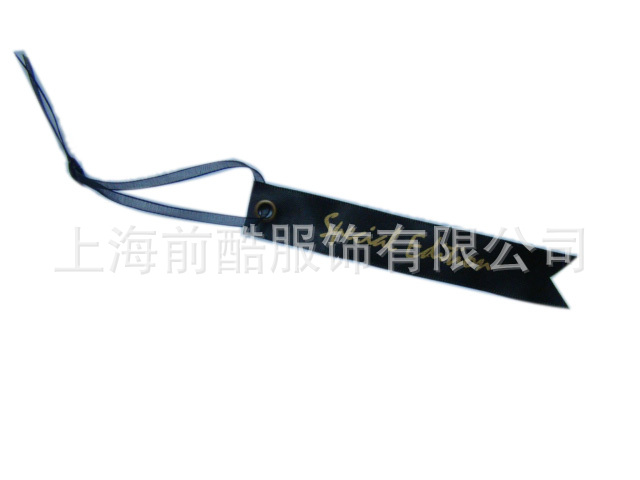 供应丝印布片吊牌