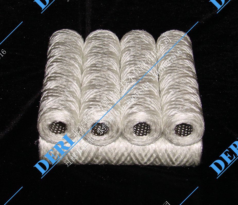 供应北京河北玻璃纤维线绕滤芯/北京玻璃纤维滤芯/工业耐高温滤芯