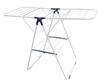 Iron tube Clothes hanger K-shaped butterfly shape to ground fold Drying rack is Towel rack Household