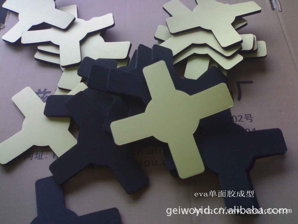 供应eva单面胶成型 现货供应 宽度大小可分切冲型