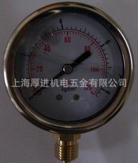 工厂批发仿进口耐震压力表液压表抗震充油压力表YN60