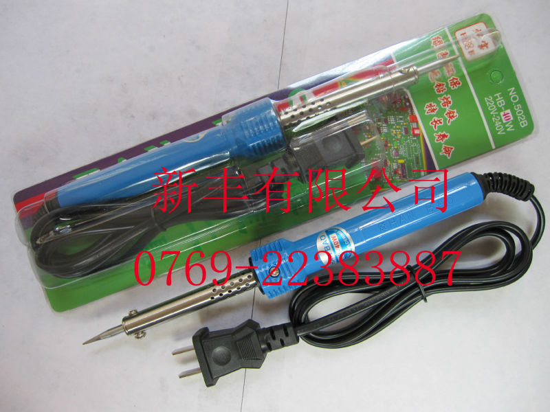 供应焊宝40W外热式胶柄电烙铁 长寿电烙铁