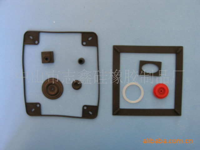 硅橡胶制品加工硅胶方形防水圈加工食品级硅胶圈加工异形密封圈