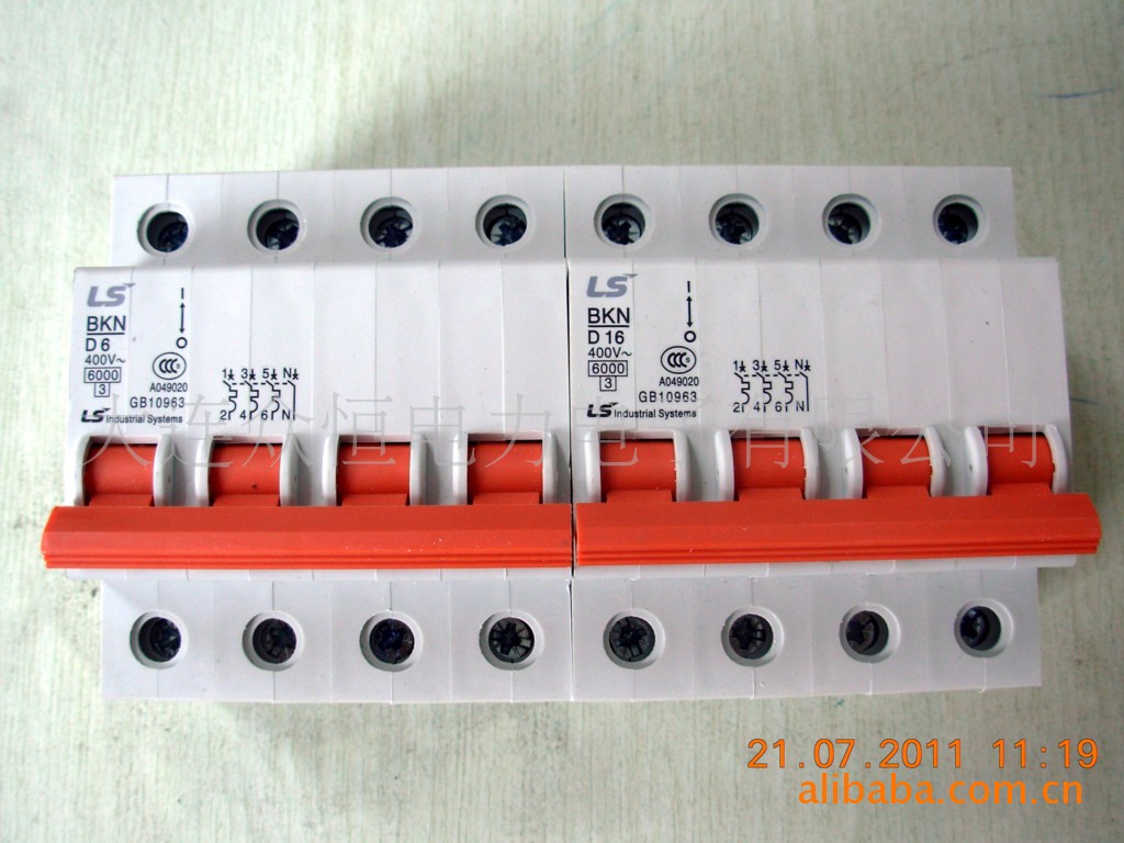 全新原装正品LS产电断路器BKN 3P+N D6A