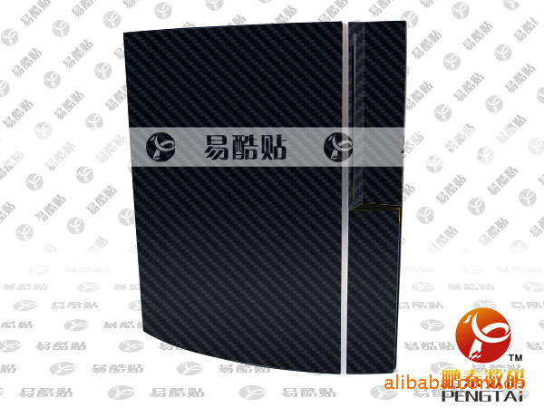 鹏泰易酷贴 xbox360游戏机碳纤维保护贴 整机全身贴|ms