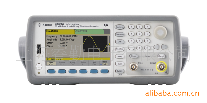 Agilent,33521A,单通道函数,任意波形发生器