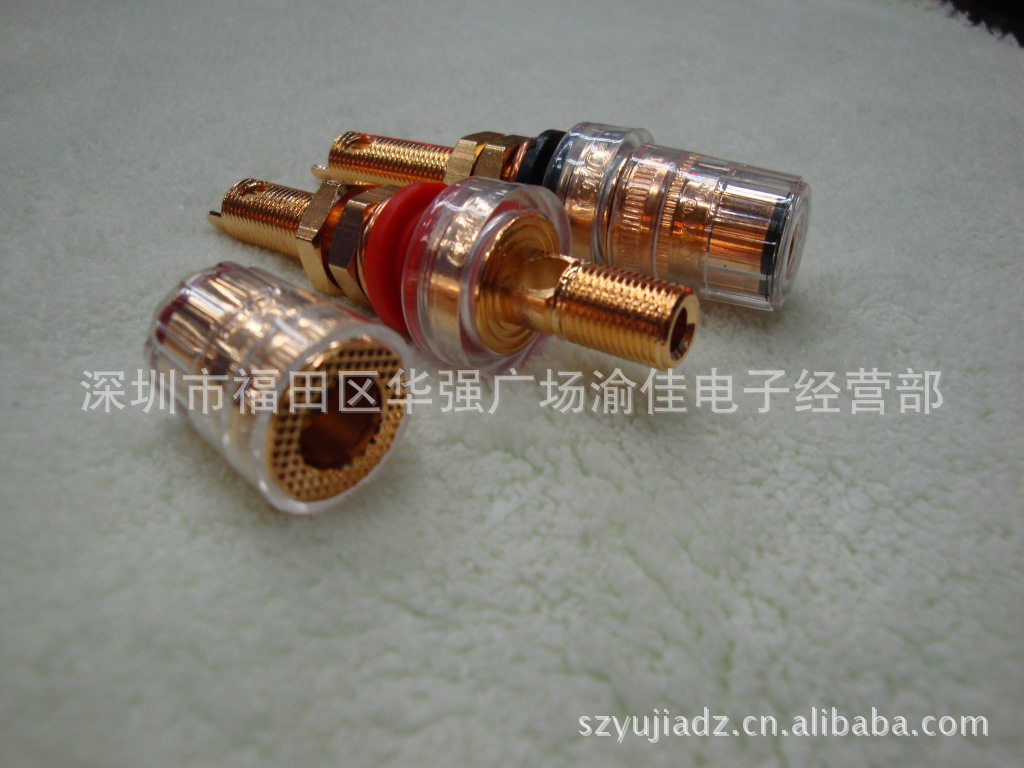 原装CMC接线柱 红铜音箱接线柱 加长音响功放接线柱