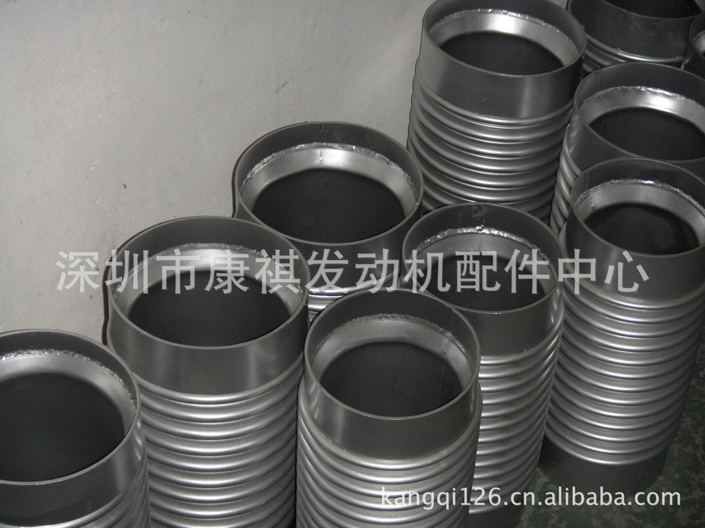 供应柴油发电机组3412消声工程/减震波纹管/不锈钢消声器销售