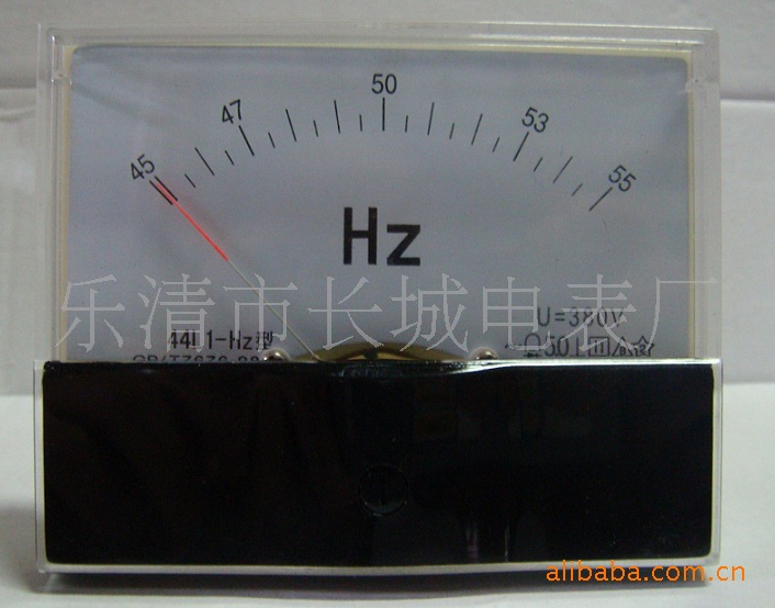 供应长城电表厂 44L1  HZ 380V 交流频率表