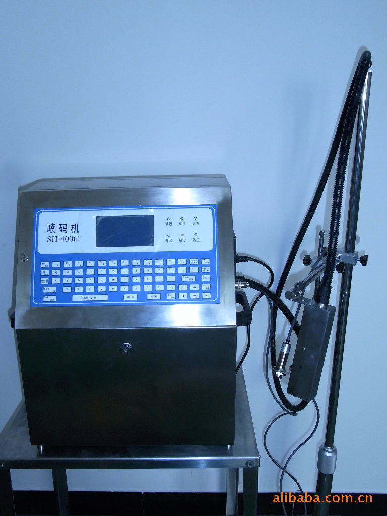 伟隆喷码机服装喷码机 打气筒激光喷码机 灯具点阵喷码机