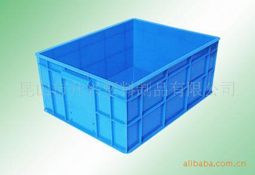 供应塑料箱500-380-220塑胶箱（昆山升兴厂家直销）周转箱