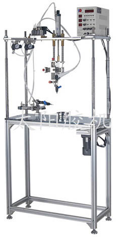 嵊州市太阳胶机厂家TYL1-2立式单点横向一点涂胶机喇叭滑丝补强胶