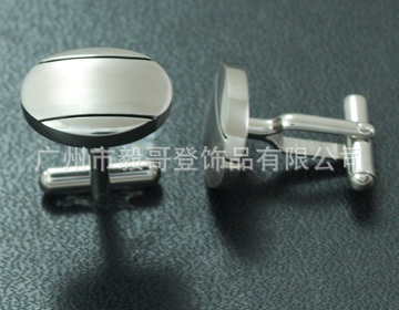 新款热销A4087不锈钢袖扣，法式折叠袖扣，商务礼品袖，金属袖扣