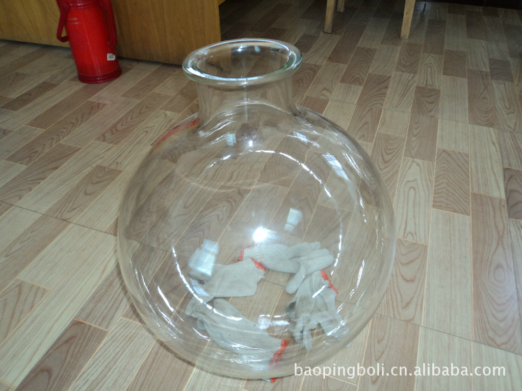 厂家批发供应30000ML圆底烧瓶  3.3高硼硅玻璃