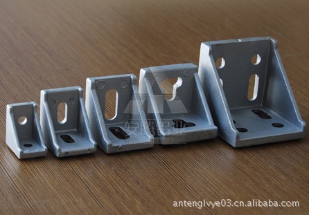 型材连接直角件 工业型材加固角码 型材配件