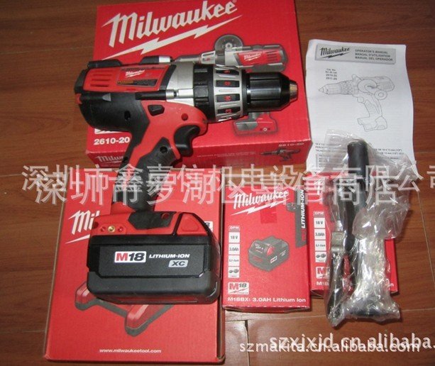 批发米沃奇充电式冲击电钻 2610-20