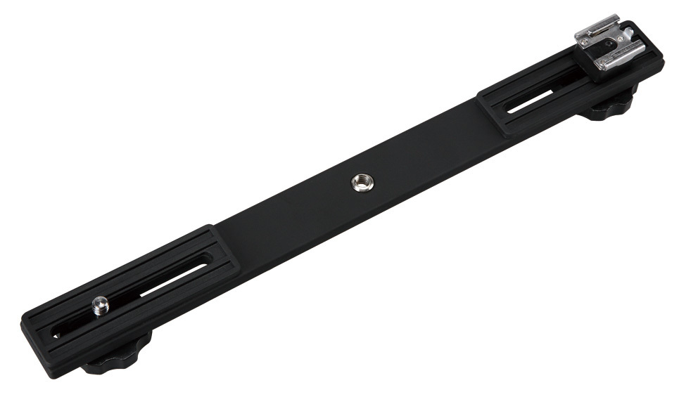 Lvshi 2台相机横杆，外接闪光灯支架