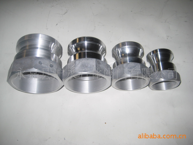 铝合金快速接头石油设备 外螺纹阳端卡箍搬把式接头