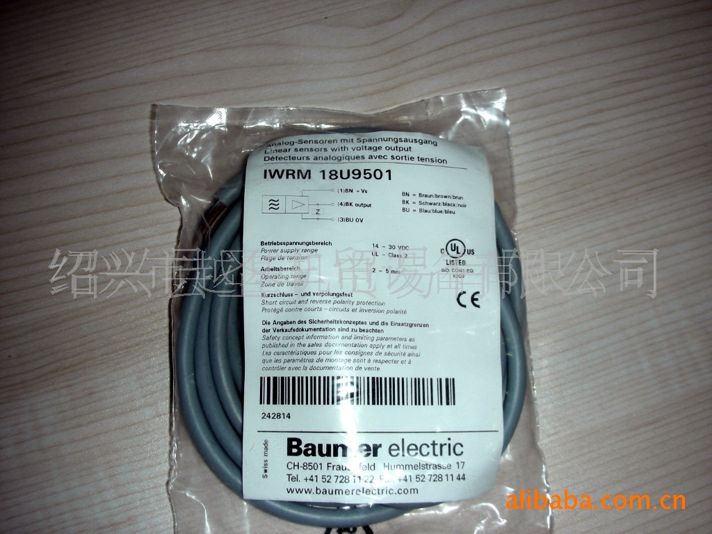 供应宝盟BAUMER接近开关IWRM 18U9501