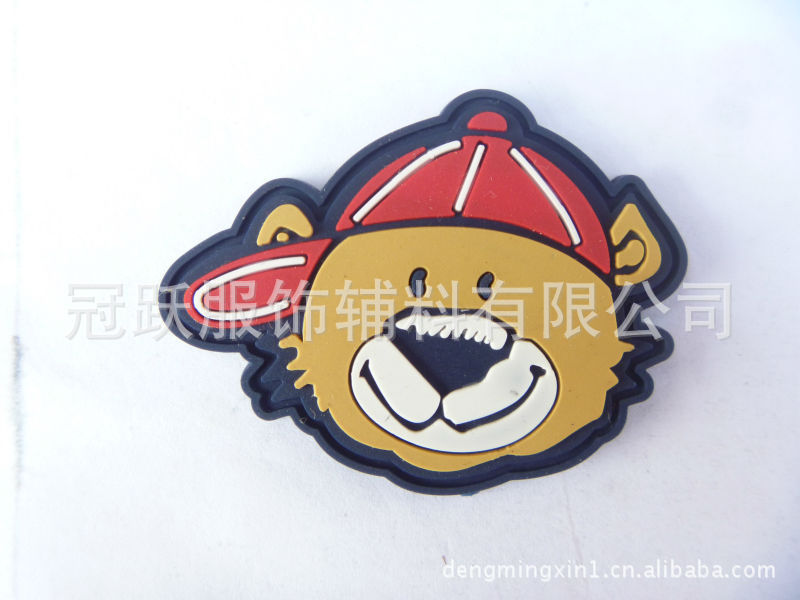 生产PVC滴塑标【皮牌】胶章 免费打样设计