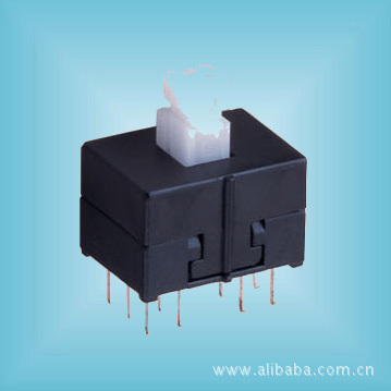 生产按键开关 按键开关 无锁开关自锁8.5*13开关12P 无声开关