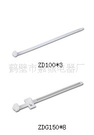 厂家供应1mm扎带线束塑料扎带