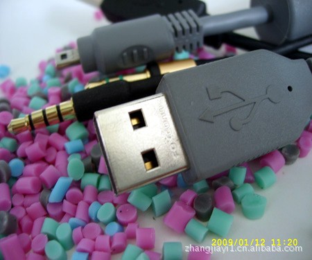 TPE黑色插头料原料