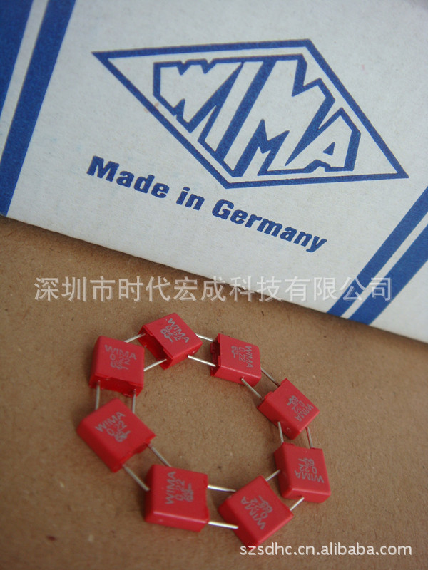 WIMA电容MKS4/2.2/630/27.5/10 聚乙烯电容2.2UF 630V