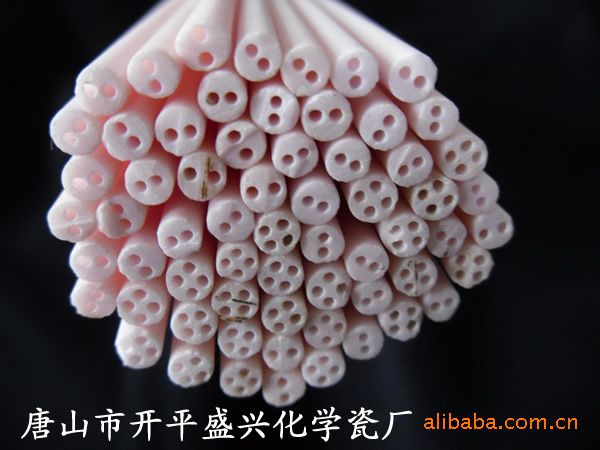 热电偶保护管内芯 99瓷外径4mm双孔绝缘管 刚玉绝缘管