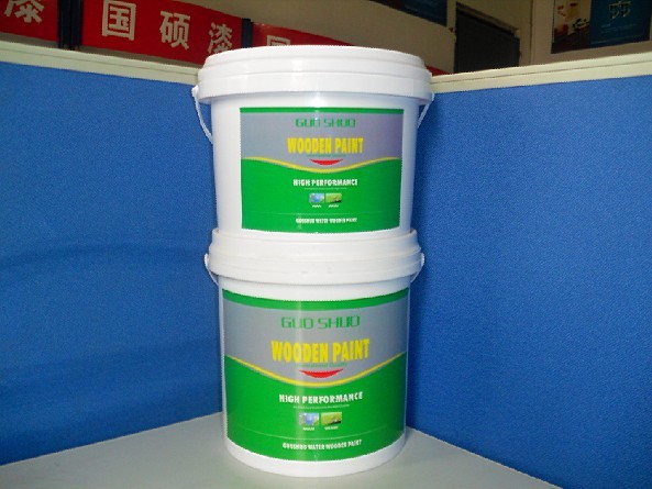 国硕厂家供应水性涂料木器漆批发水性木器漆柳编木器漆工艺品漆