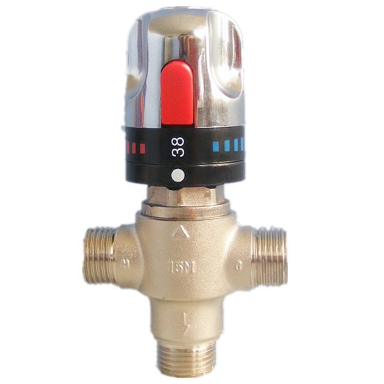 厂家供应 恒温混水阀 黄铜混水阀  淋浴混水阀耐用可调式调节