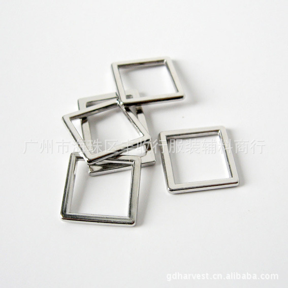 厂家直销锌合金调节环 合金方扣