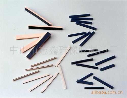 中山硅胶制品导电胶条导电硅胶制品电子导电硅胶条导电密封条加工