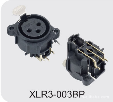 XLR卡侬连接器XLR3-003BP连接器