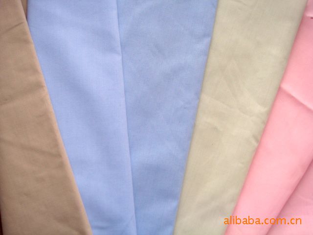 现货供应 T/C涤棉混纺11076平纹面料衬衫服装用染色布