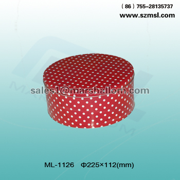 厂家定制圆形铁盒包装 精美礼品铁盒  圣诞铁罐