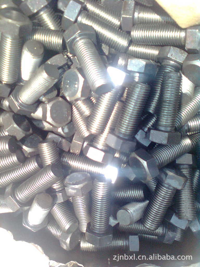 厂家直销！供应8.8级外六角螺栓 本色(图)