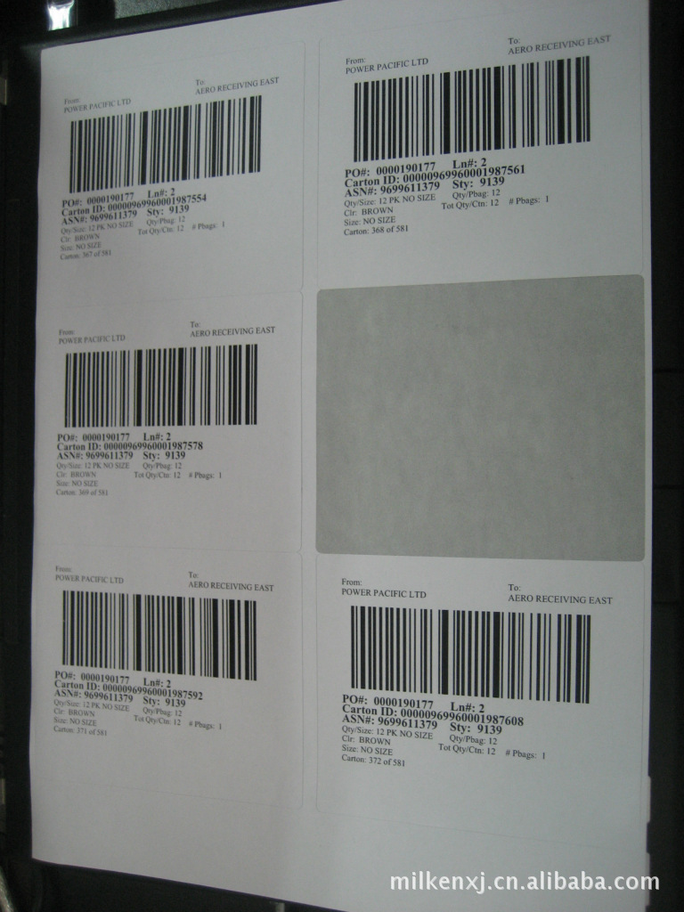 苏州法森适用CANON数码复印机激光打印复印A4不干胶医院医疗标签