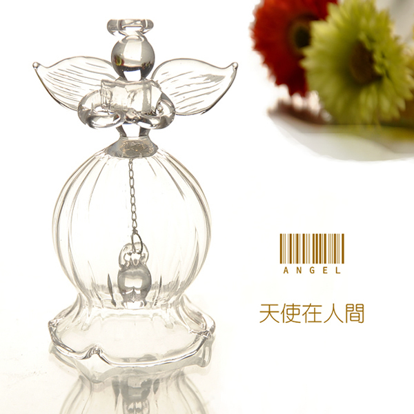 Hokkaido vidrio artesanía bendición Ángel campanas de viento flor Ángel Regalo boda/regalo creativo