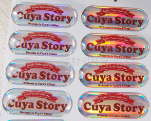 精美水晶滴胶标签印刷