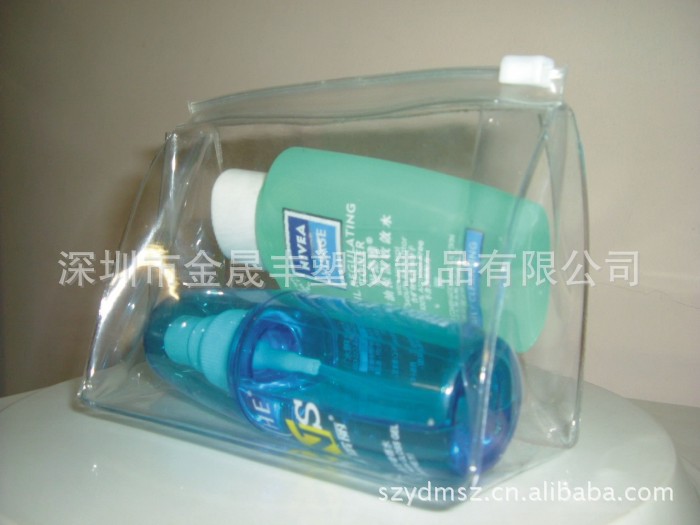 厂家直销 pvc拉链袋软胶立体电压袋拉链胶骨袋ding制