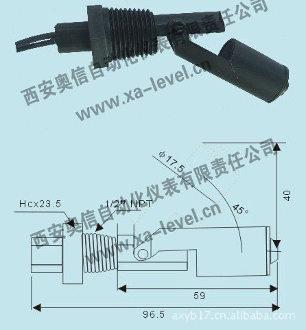 浮球开关RFC6 水位开关 小型浮球液位控制器RFC6