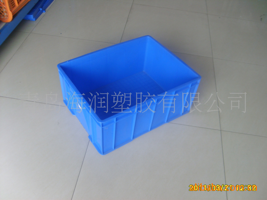 青岛海润专业塑料周转箱 塑料周转筐 纯新料PE制造