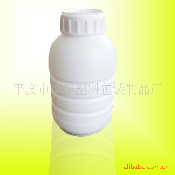 塑料桶 塑料罐 大口直立塑料瓶广口小桶 分装瓶白色避光桶